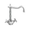 Acquista RUBINETTO LAVABO MONOFORO SERIE ORIENTES CROMATO SCARICO 11/4"  RUBINETTERIE EURORAMA S.P.A. con riferimento HI. OR454ORGB a partire da 148,75 €