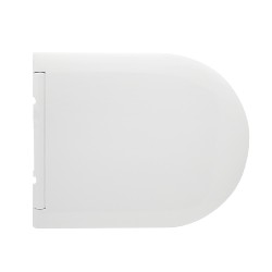 Sedile wc termoindurente mod. td7  forma 7  Bianco Soft-CloseDH