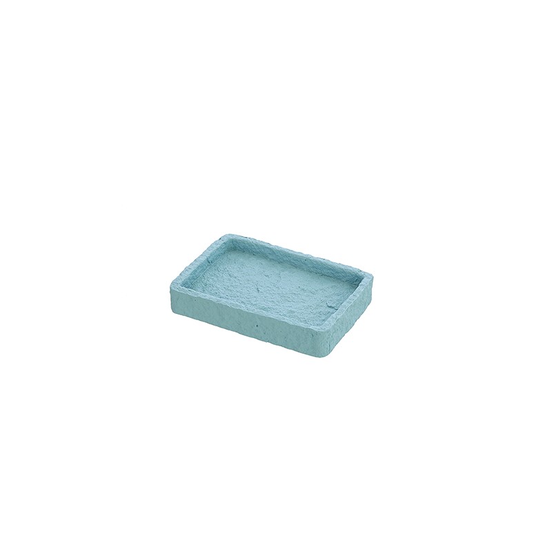 Acquista Porta sapone sabbia Blu pastello FERIDRAS con riferimento DF. 121-KS662-BP a partire da 5,15 €