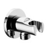 Acquista PRESA ACQUA TONDA A MURO C/SUPPORTO PER DOCCETTA IN OTTONE CROMATO 1/2"  REMER RUBINETTERIE S.P.A. con riferimento HI. 337M a partire da 32,65 €