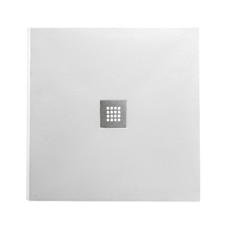 Acquista PIATTO DOCCIA QUADRATO IN ECO-STONE BIANCO MODELLO LONDON H2,5 CM 90X90  con riferimento HI. PDM90*90 a partire da 131,65 €