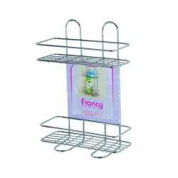 Acquista Mensola porta oggetti per doccia o vasca 2 ripiani in acciaio 160019-B feridras con riferimento HI. 160019-B a partire da 12,15 €