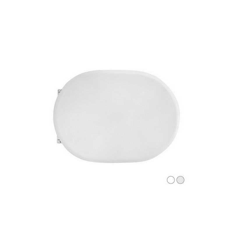 Acquista SEDILE WC PER IDEAL STANDARD VASO FIORILE FORMA 6 Bianco IS (grigio chiaro) DH con riferimento DF. 111-22IFI-BI a partire da 54,85 €