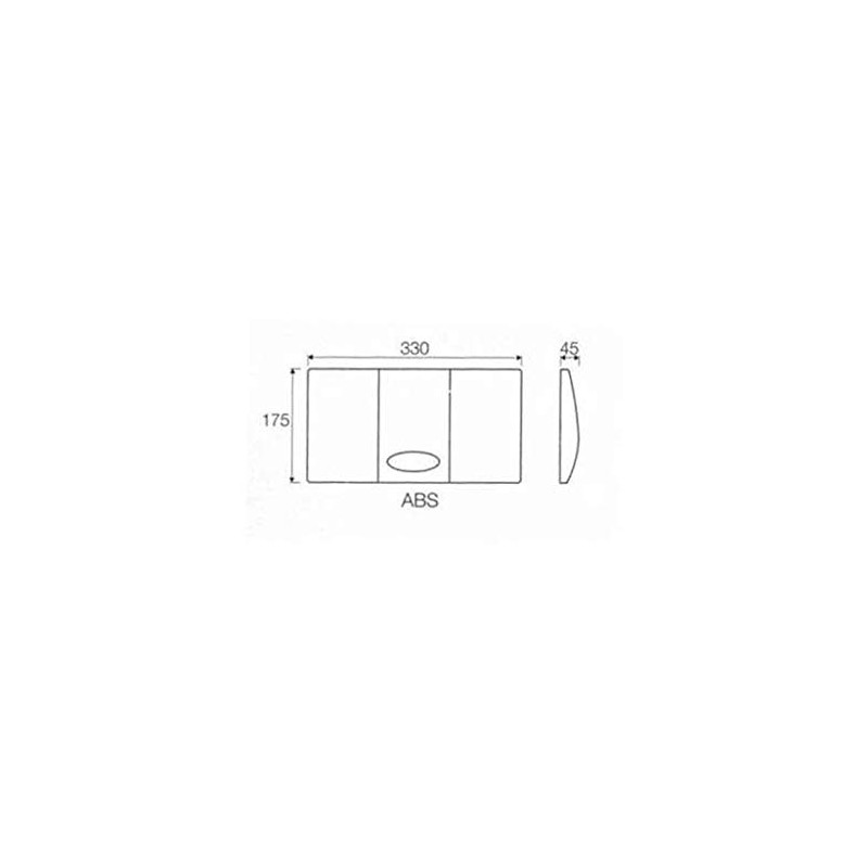 Acquista Placca singolo scarico bianca per cassetta incasso medusa valsir VS0804001 con riferimento FA. vs0804001 a partire da 27,90 €