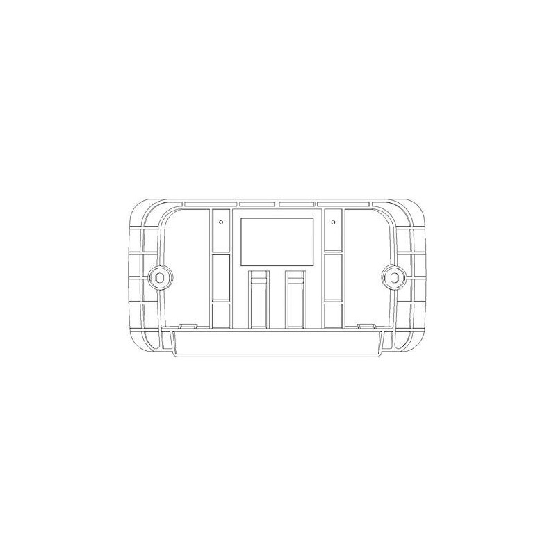 Acquista Controplacca hidrobox dual evolution telaio placca due tasti todini 14.41 E/C con riferimento FA. 14.41 e/c a partire da 15,45 €