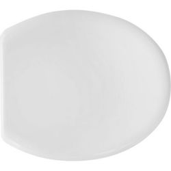 Sedile wc per catalano vaso zero bianco forma 1  Bianco - Cerniere A passantiDH