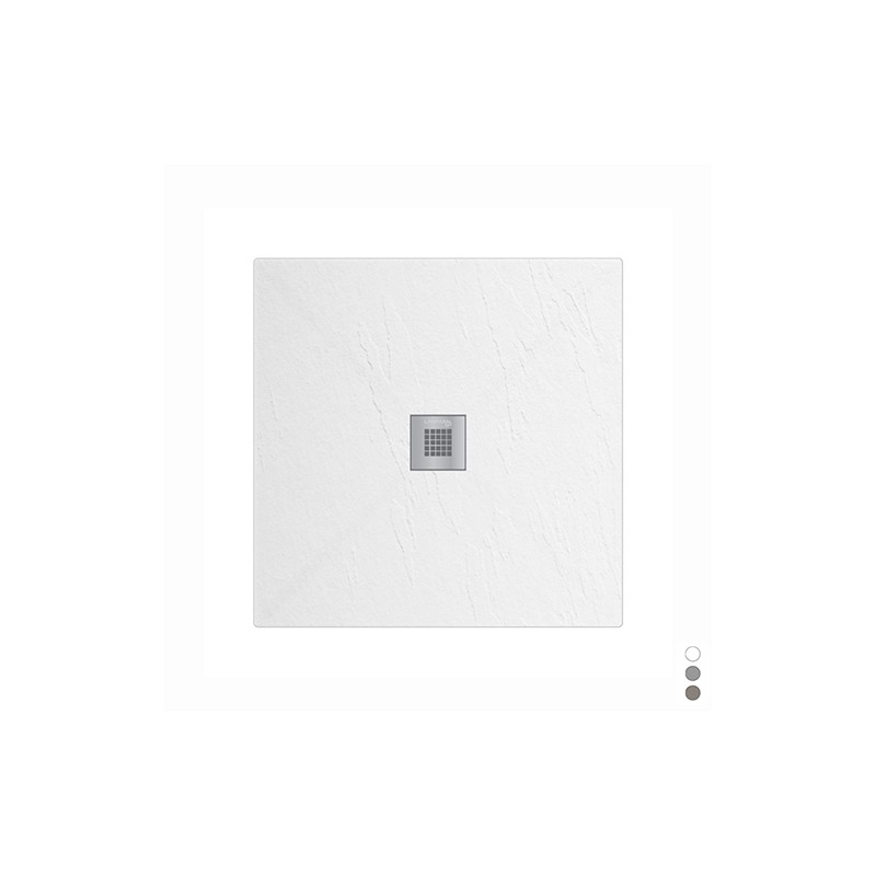 Acquista Piatto doccia mod. estasi quadrato Cemento - cm 90 x 90LINPH con riferimento DF. 179-LEQ-A090 a partire da 177,30 €