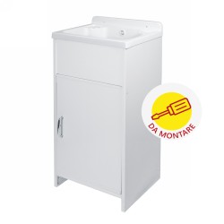 Acquista Kit lavatoio mini mobile in pvc e vasca in polipropilene (da montare) L cm. 42 x P cm. 35DH con riferimento DF. 140-2015-4235 a partire da 69,75 €