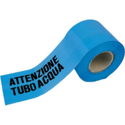 Acquista Nastro avvertitore per tubazioni sottosuolo blu - acqua  con riferimento CT. 1221402 a partire da 8,34 €