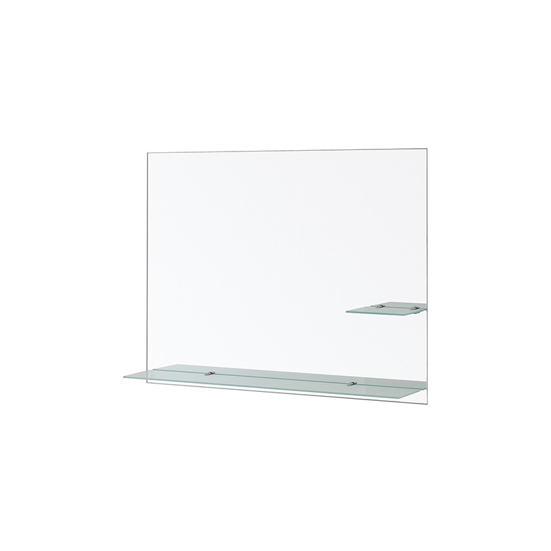 Acquista Specchio rettangolare con mensole 80x60 LxH 80x60 cm FERIDRAS con riferimento DF. 145-321 a partire da 52,45 €