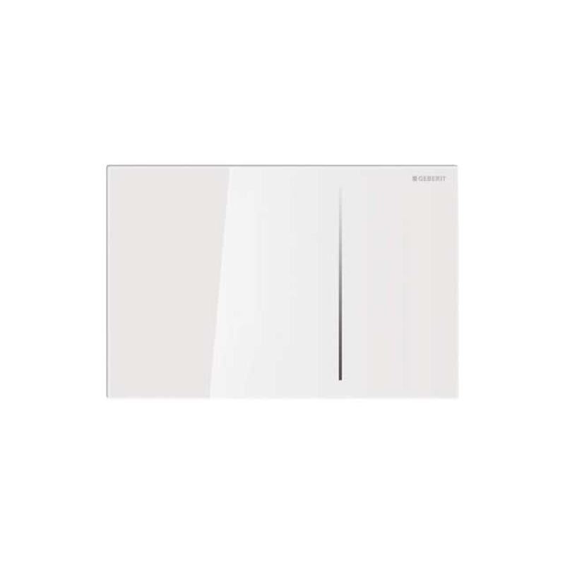 Acquista Placca di comando sigma70 in vetro doppio tasto bianca Geberit con riferimento CT. 7301402 a partire da 358,40 €