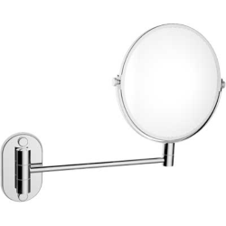 Specchio ingranditore 1 braccio giulia cromo vetro  Ideal star
