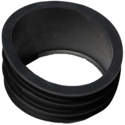 Riduzione in gomma nera per raccordo tubi 90÷100 x 110  