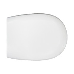 Sedile wc in termoindurente per globo vaso grace forma 6  BiancoDH