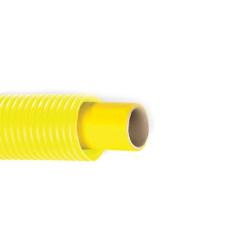 Acquista Tubo multistrato per gas con guaina corrugata gialla Diam. 26 x 3 TIEMME (25 metri ) con riferimento DF. 313-0670-26 a partire da 236,25 €