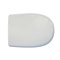 Sedile wc in termoindurente per flaminia spin forma 4  Bianco - Soft CloseDH