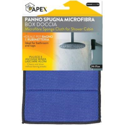 Acquista Panno spugna microfibra box doccia apex cm 24x17 (12 pezzi) Apex con riferimento VX. 2109307 a partire da 22,50 €