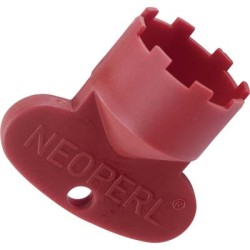 Chiave aeratore cache honeycomb jr neoperl plastica rossa m21.5x1 (10 pezzi) Neoperl