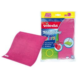 Acquista Vileda panno pavimenti microfibre colors pz. 2 cm. 40x50 (12 confezioni) - Vileda con riferimento FV. 43174 a partire da 51,65 €