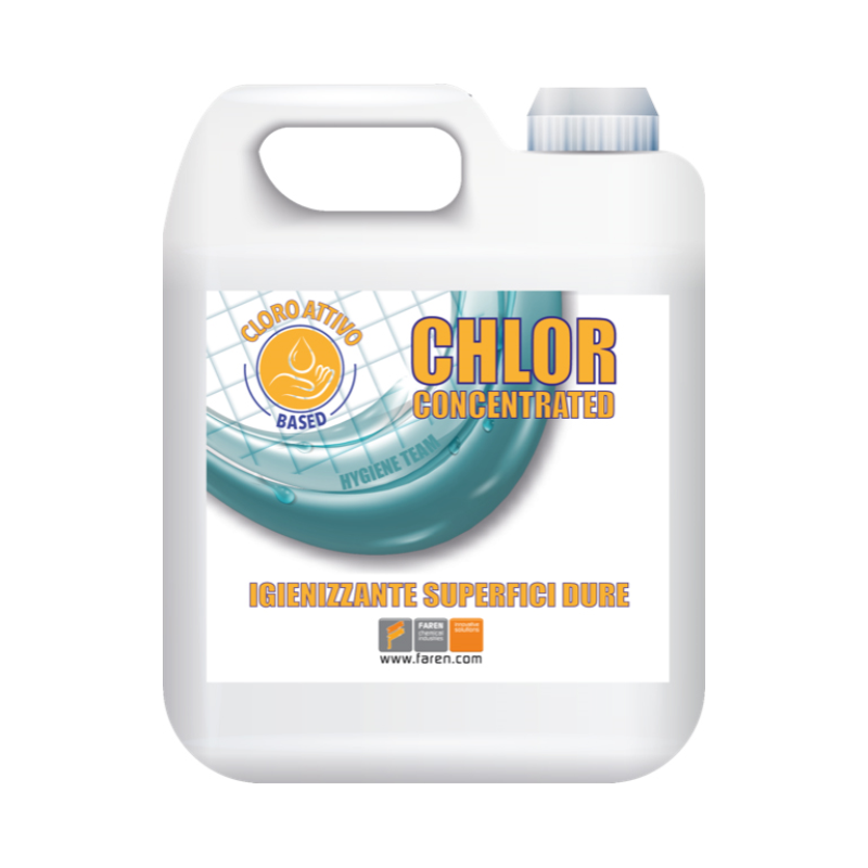 Acquista Faren detergente igienizzante chlor concentrato lt. 5 - Faren con riferimento FV. 48254 a partire da 20,65 €