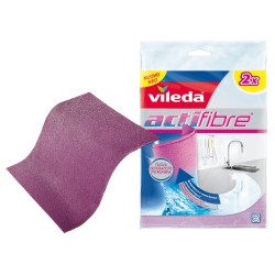 Acquista Vileda panno multiuso actifibre pz. 2 cm. 29x29 (24 confezioni) - Vileda con riferimento FV. 43202 a partire da 99,00 €
