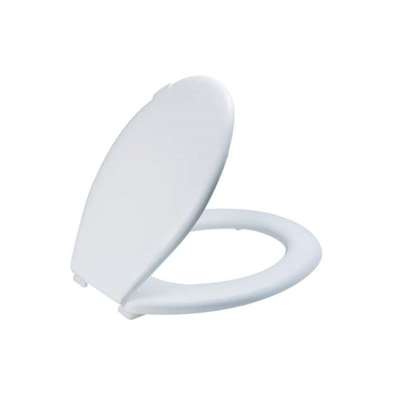 Acquista Sedile wc everest saniplast termoplastica bianco cm 37,3x46,7 Saniplast con riferimento VX. 2150353 a partire da 10,85 €