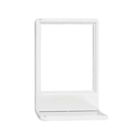 Acquista Specchio rettangolare mensola in plastica bianco - cm.43x29 blister pz.1 Eliplast con riferimento GF. 257633 a partire da 22,20 €