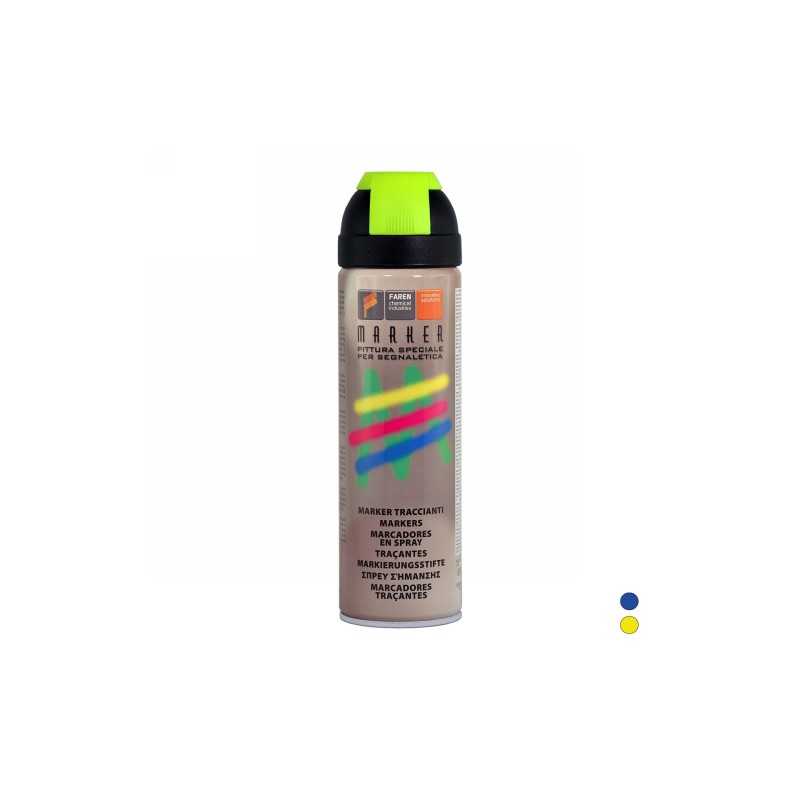 Acquista Vernice spray marker tracciante Giallo Fluo 400 mlFAREN con riferimento DF. 201-CST-GF a partire da 5,86 €