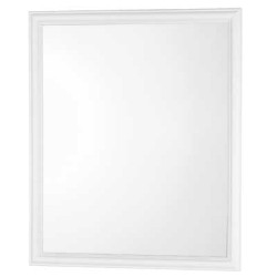 Acquista Specchio con cornice abs bianca cm 45 x 50  con riferimento CT. 0110301 a partire da 16,90 €
