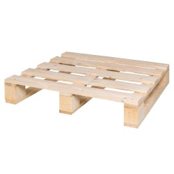 Pallet bancale monouso in legno, 60 x 80 cm, 1 pezzo